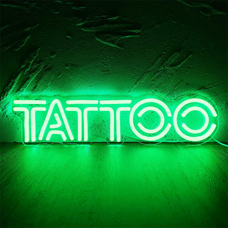 Tattoo Neon Sign Tattoo Wall Decor Neon Light Dimmable Tattoo Led Sign Beauty Salon Neon Sign, Custom Shop Neon Sign Man Cave Led Sign Business Neon Sign