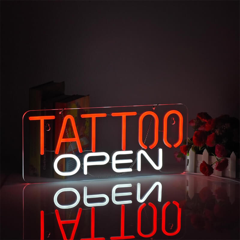 Tattoo Neon Sign Tattoo Wall Decor Neon Light Dimmable Tattoo Led Sign Beauty Salon Neon Sign, Custom Shop Neon Sign Man Cave Led Sign Business Neon Sign