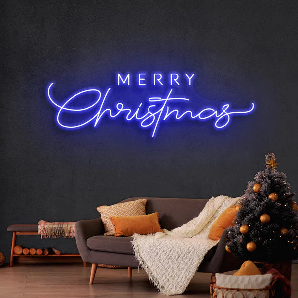 Merry Christmas LED Neon Sign Light