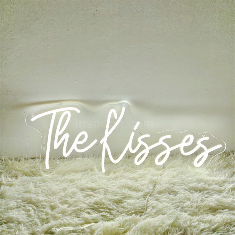 The kisses neon sign wedding