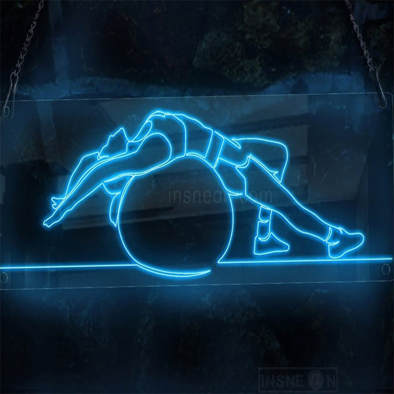 Body Ball Gym Neon Signs