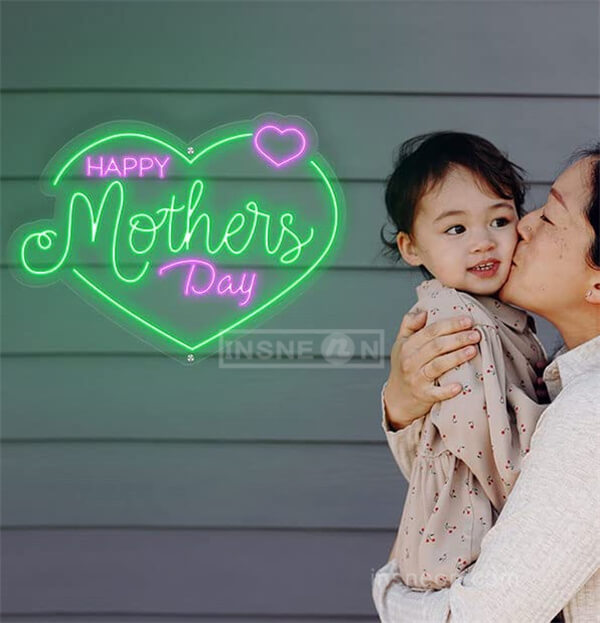 Happy Mother's Day mother day neon sign