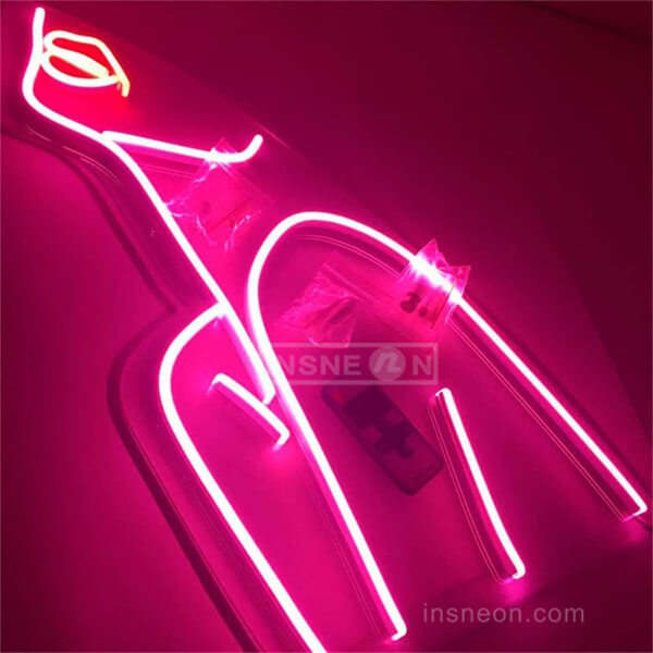 Beatiful Lady Neon Light Sign