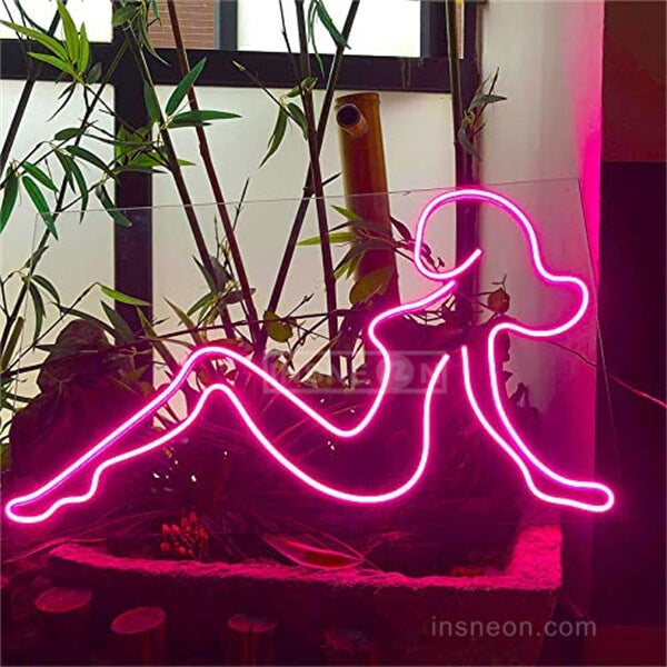 Beatiful Lady Neon Sign