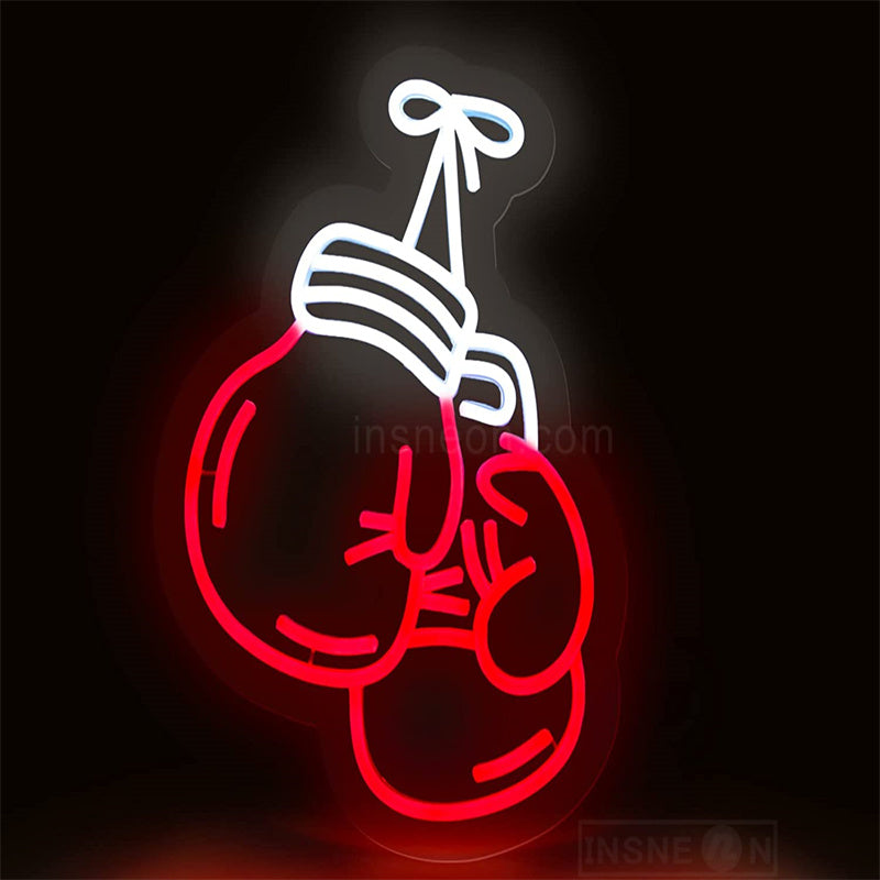 Boxing Gym Neon Lights