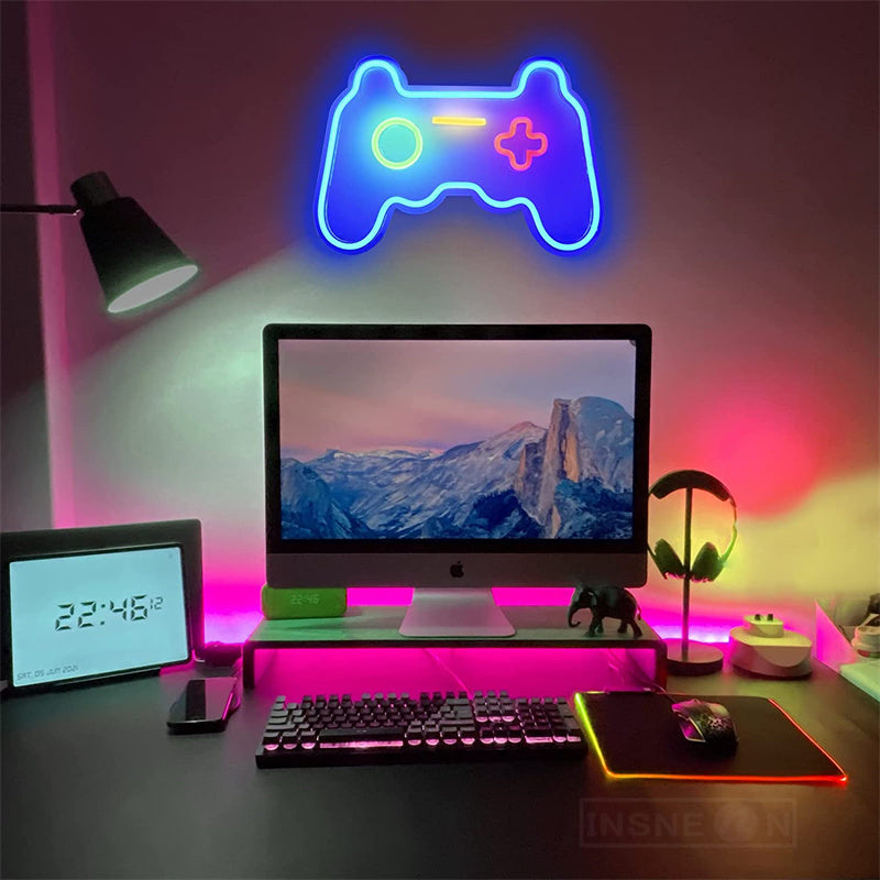 Game Controller Neon Sign