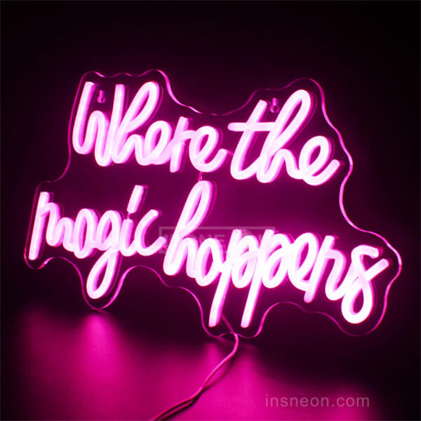 Where The Magic Happens LED neon signs