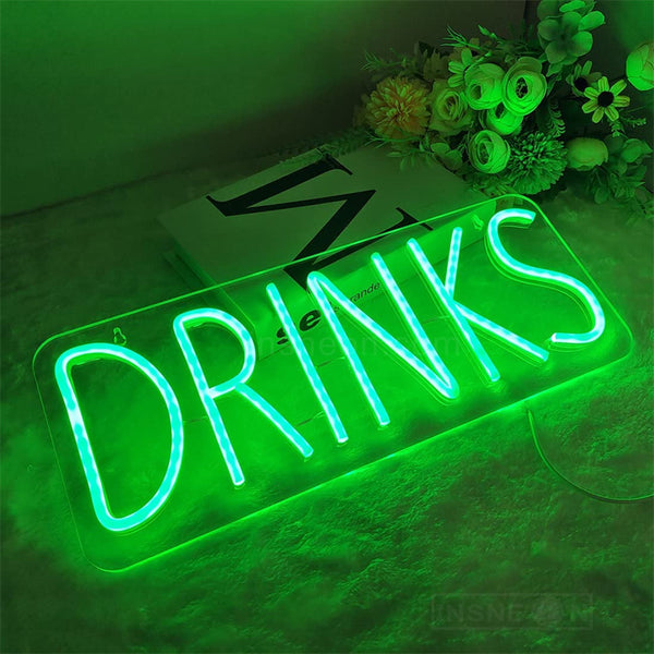 Drinks Neon Sign