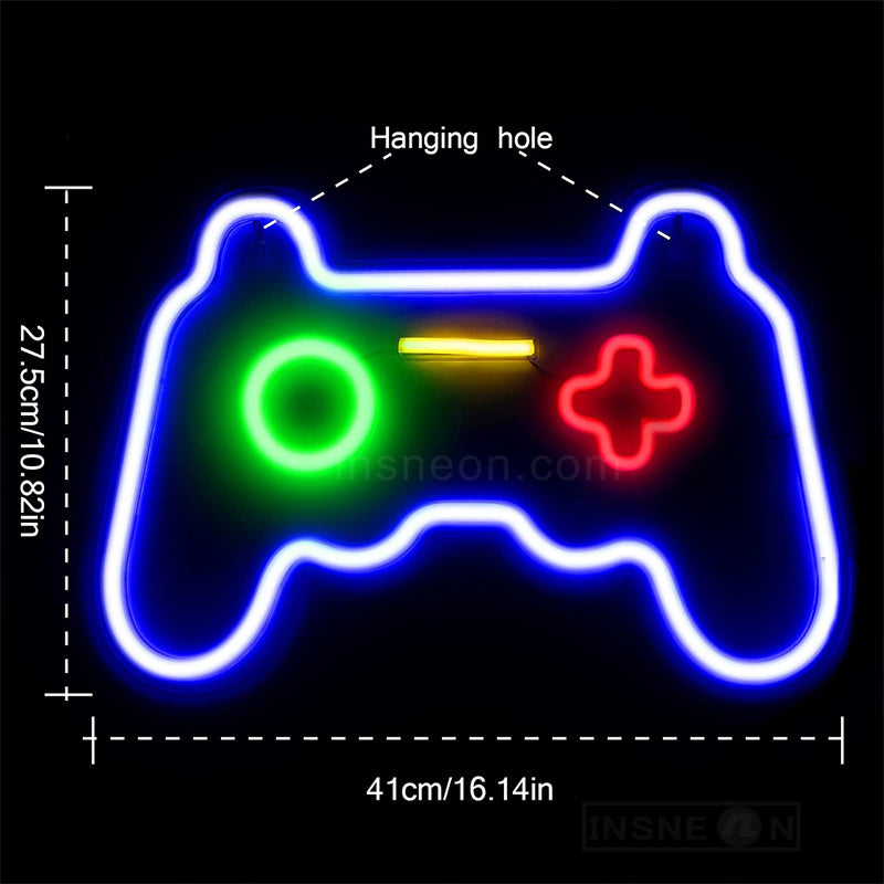 Game Controller Neon Sign