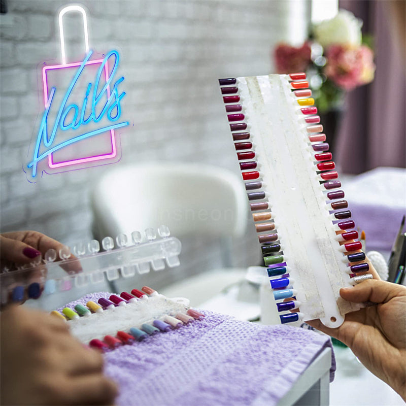 Nail Neon Sign