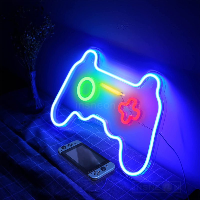 Game Controller Neon Sign