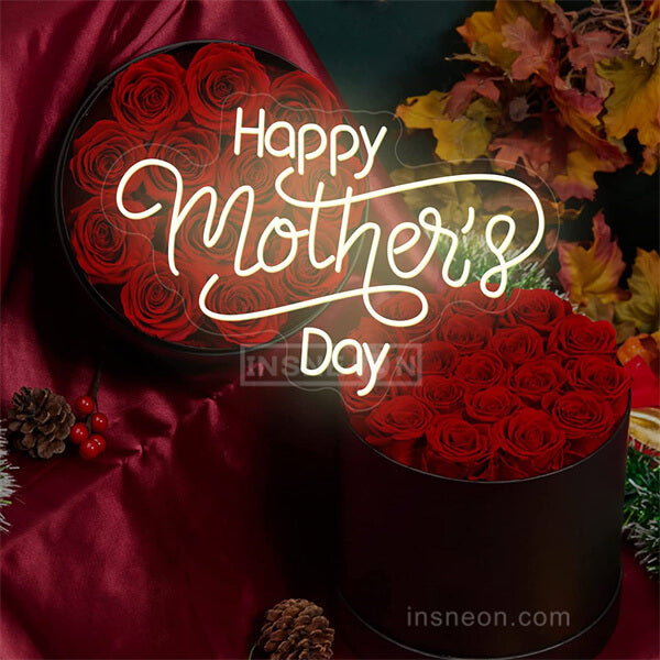 Happy Mother's Day mothers day neon sign