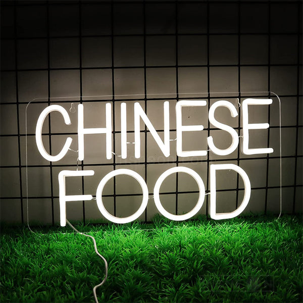 Chinese Food Neon Sign