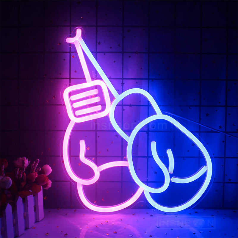 'Boxer' Neon Sign