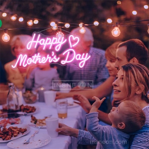 Happy Mother's Day Mother's day neon sign