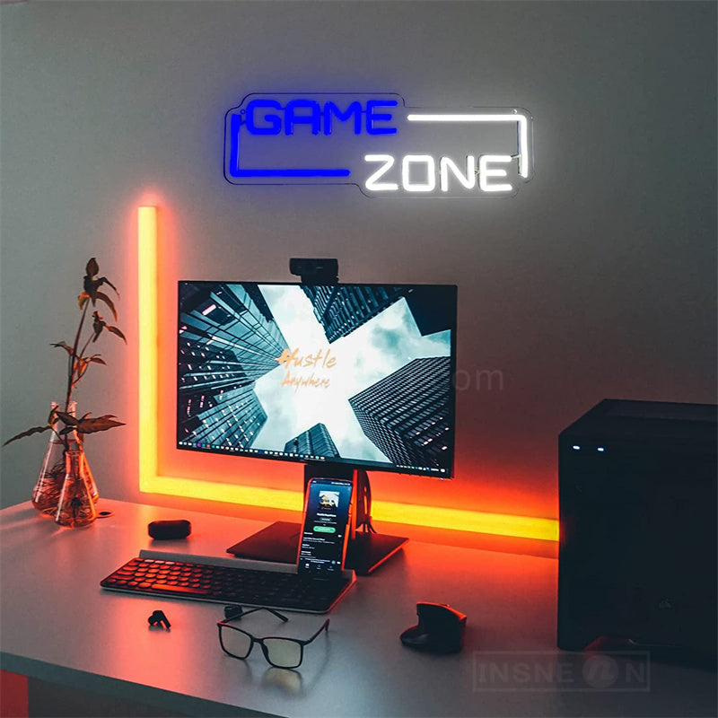 Game Zone Neon Sign