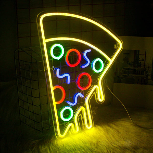 Pizza Food Neon Sign