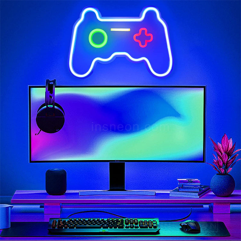 Game Controller Neon Sign