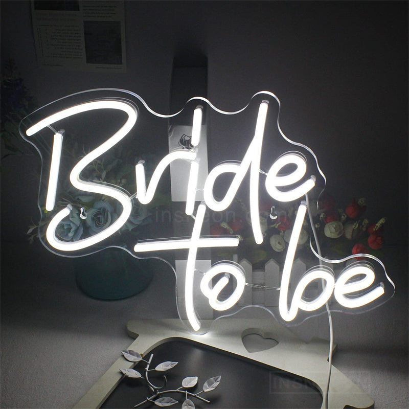 Bride To Be Wedding Decor Neon Sign