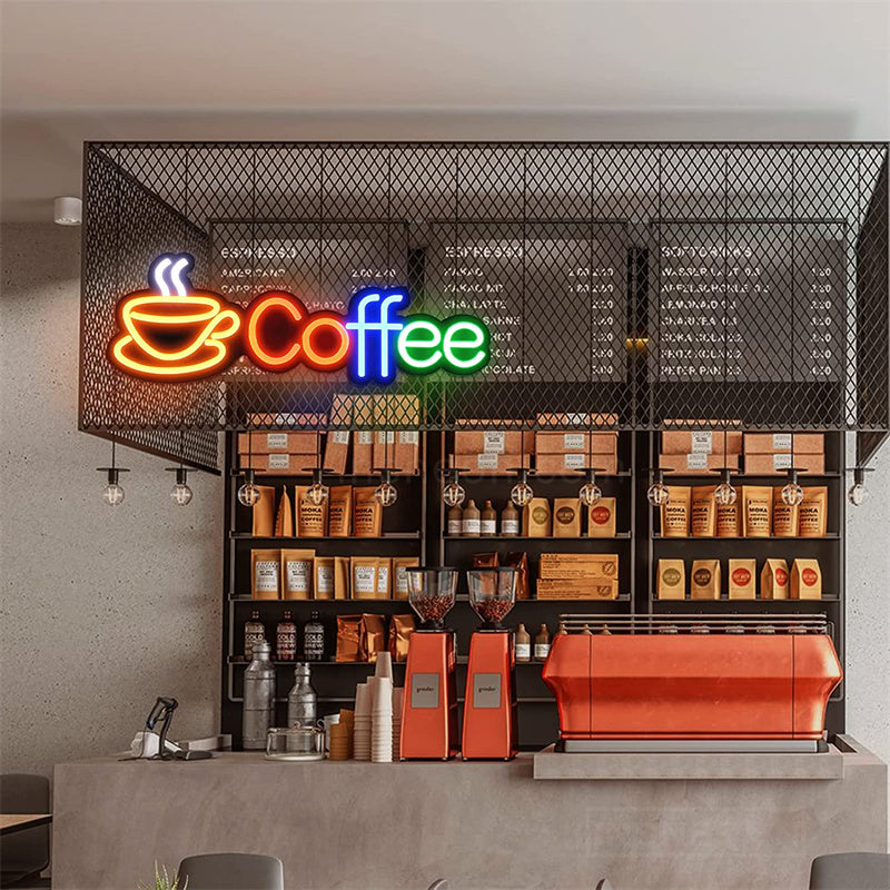 Coffee Food Neon Sign