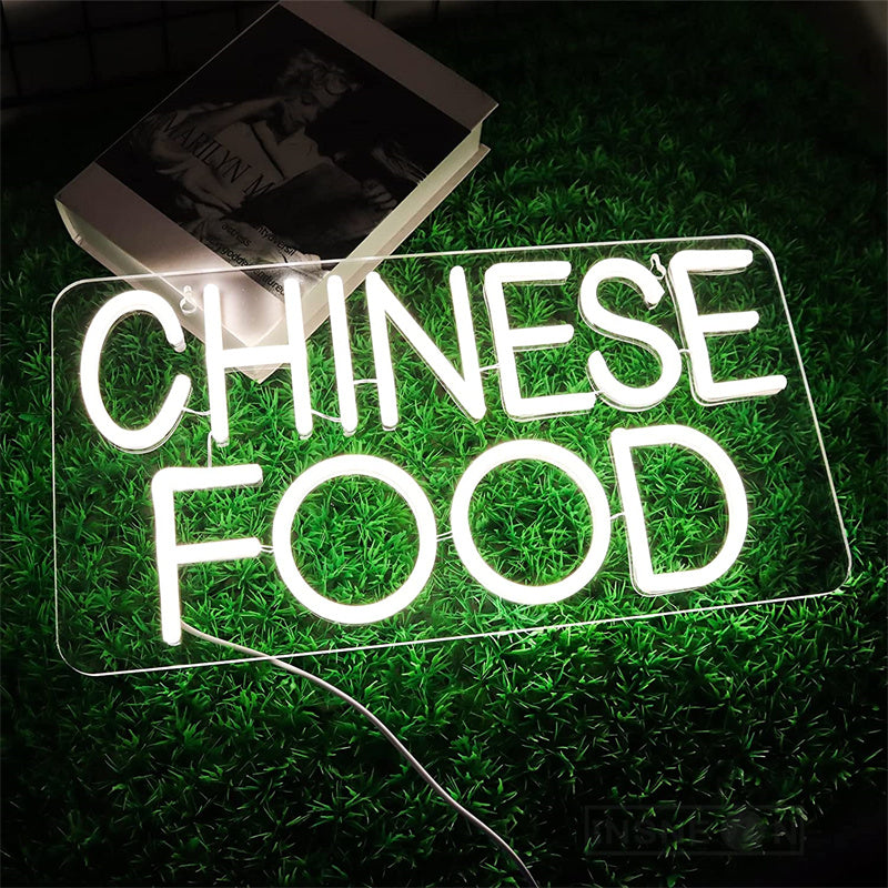 Chinese Food Neon Sign