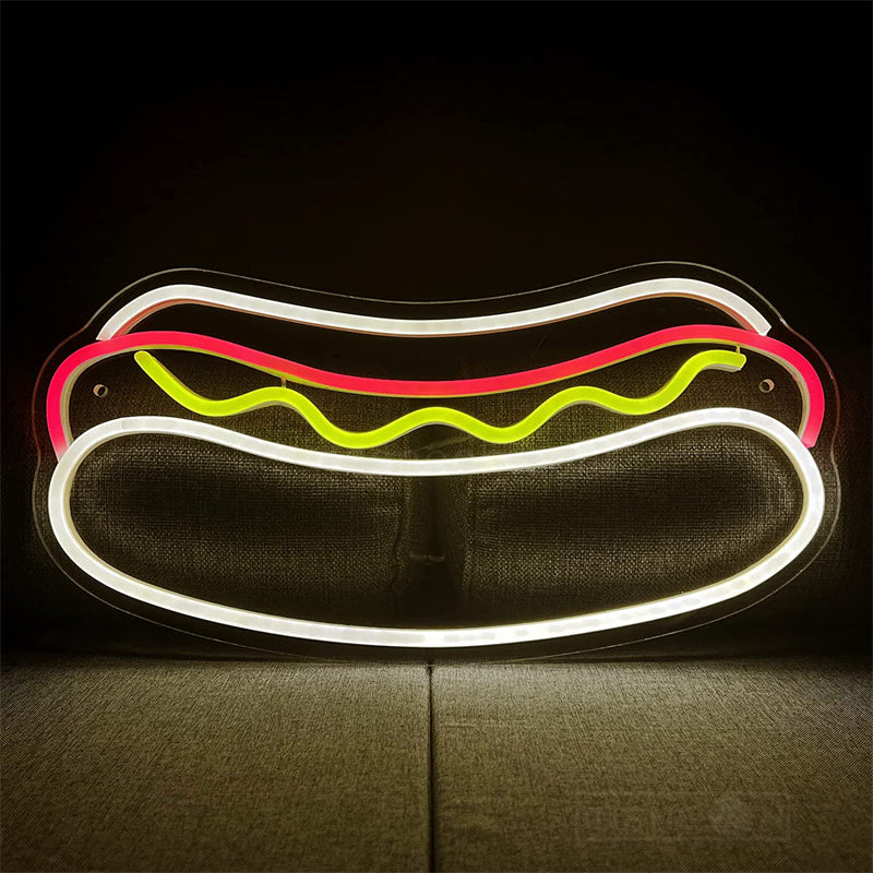 Sandwich Fast Food Neon Sign