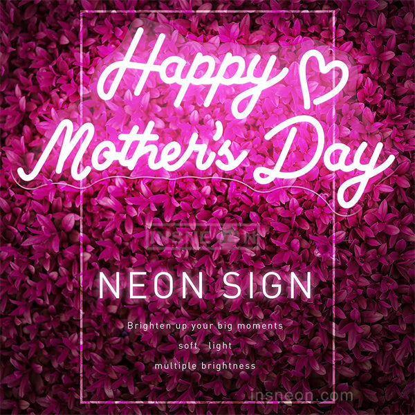 Happy Mother's Day Mother's day neon sign