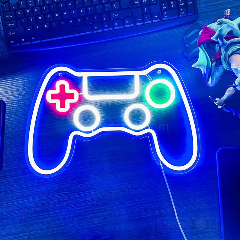 Game Controller Neon Sign