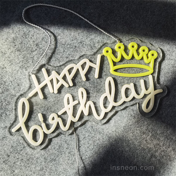 Happy Birthday Neon Signs