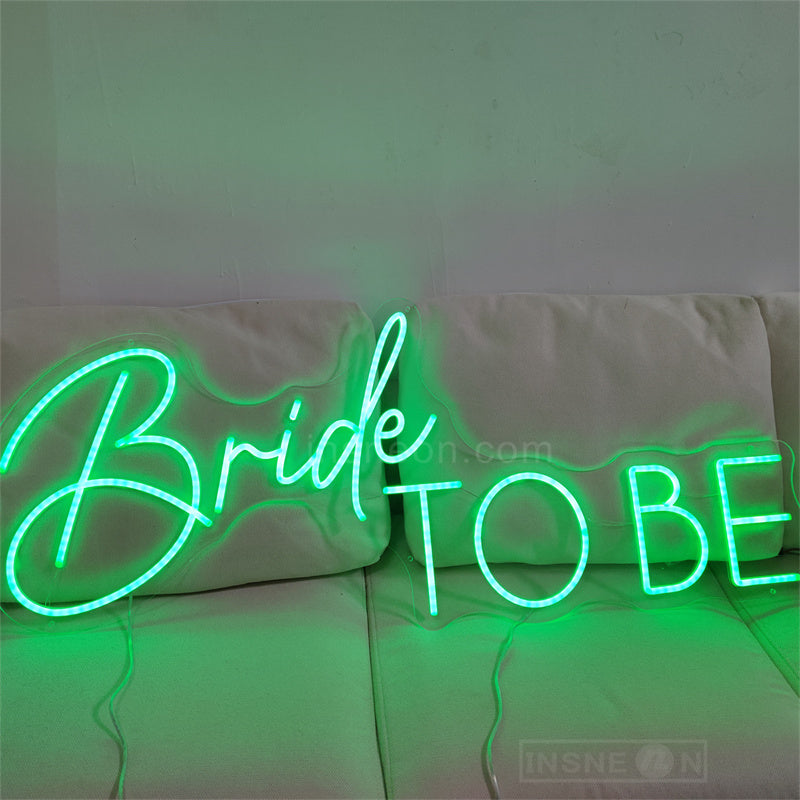 Bride To be RGB Neon Sign