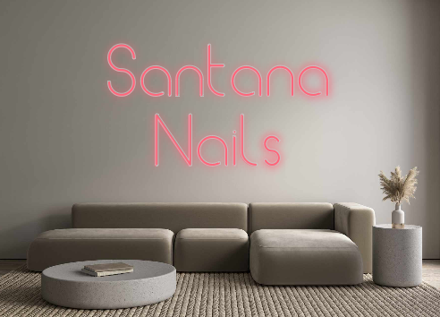 Custom Neon: Santana
Nails