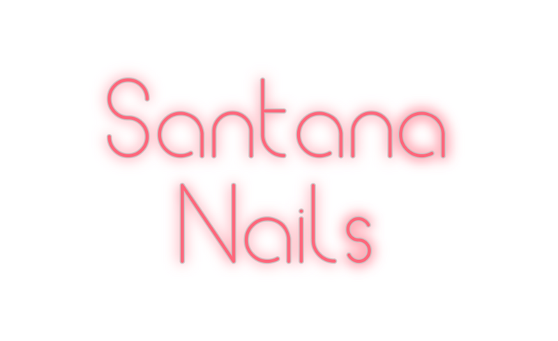 Custom Neon: Santana
Nails