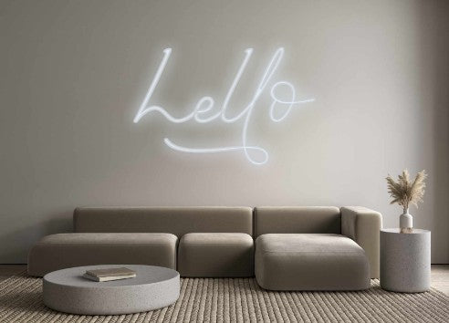 Custom Neon: hello