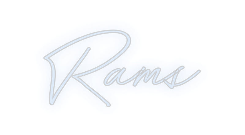 Custom Neon: Rams