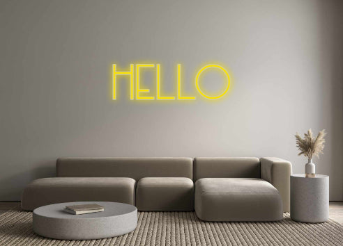 Custom Neon: Hello