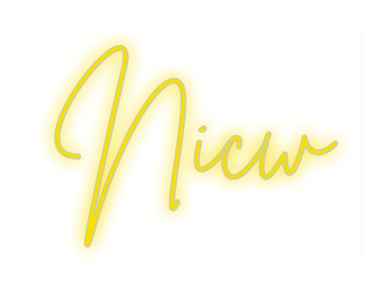 Custom Neon: Nicw