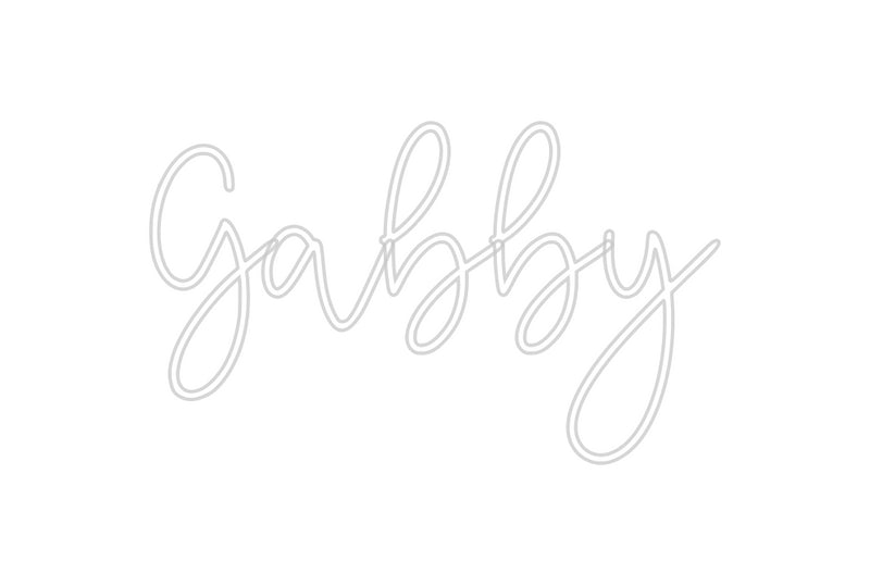 Custom Neon: Gabby