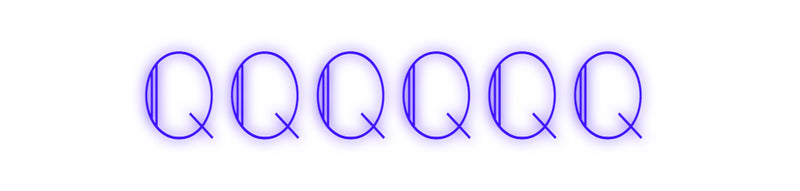 Custom Neon: qqqqqq