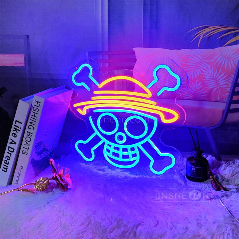 InsNeon Factory Jolly Roger Custom Neon Sign