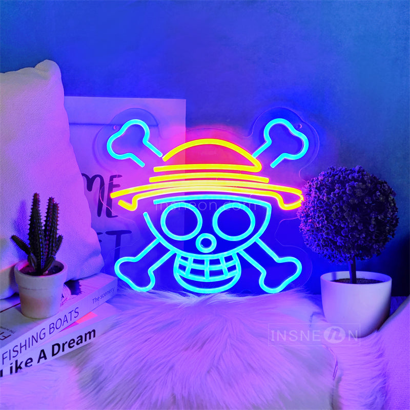 InsNeon Factory Jolly Roger Custom Neon Sign