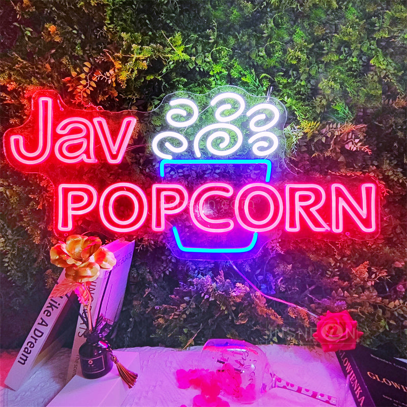 InsNeon Factory Jav POPCORN Custom Neon Sign