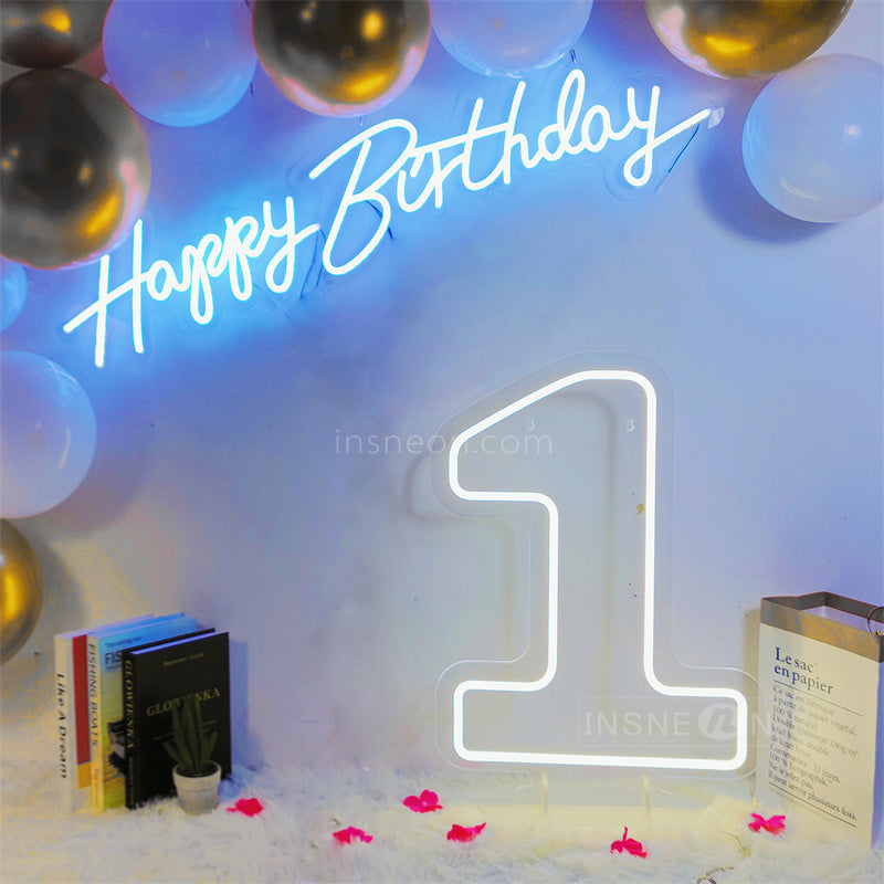 Birthday Anniversary Custom Neon Sign