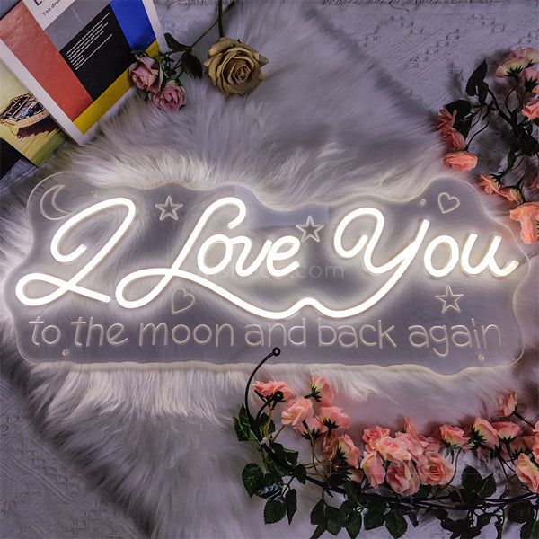 InsNeon Factory I love you Neon Wedding Sign