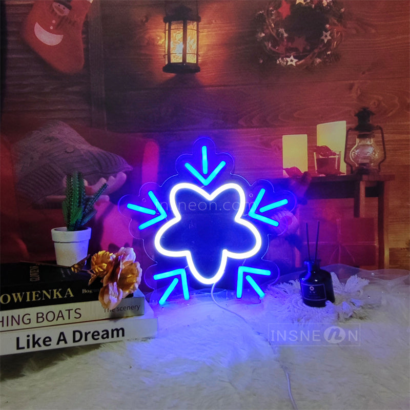 InsNeon Factory Snowflake Custom Neon Sign