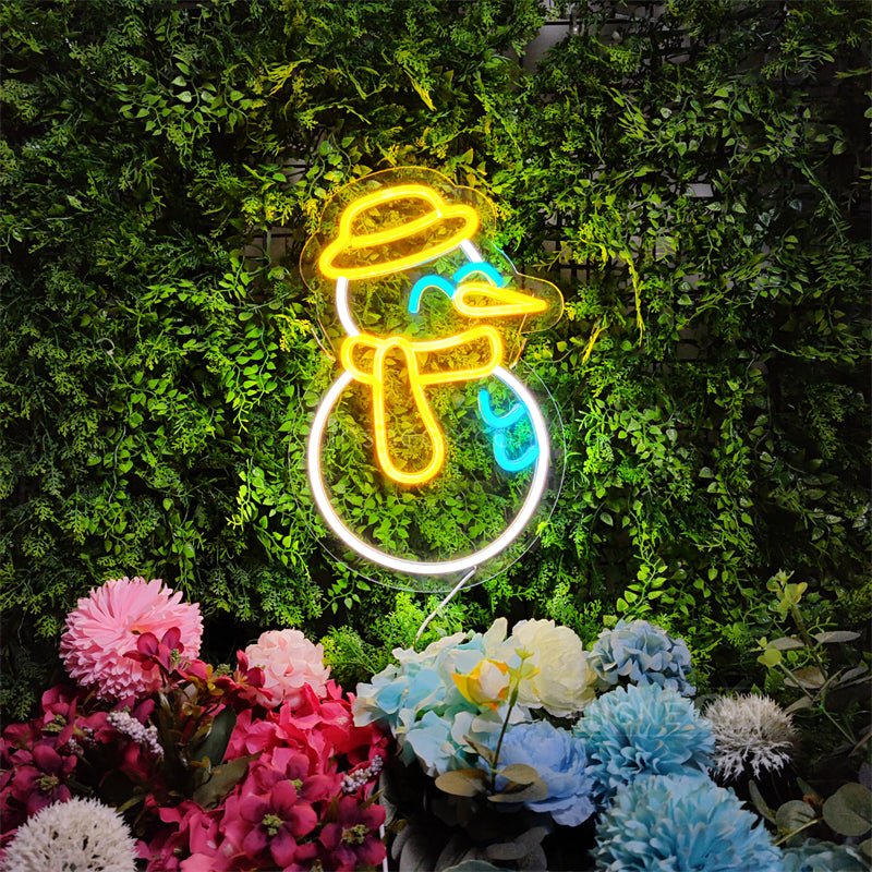 InsNeon Factory Snowman Custom Neon Sign