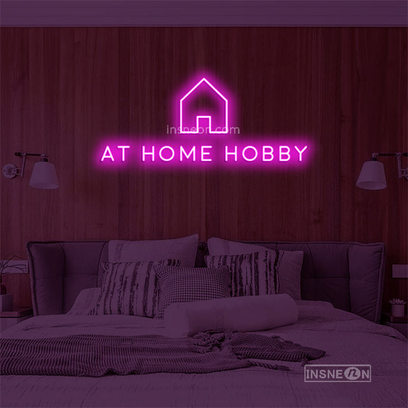 AT HOME HOBBY Led Custom Neon Sign