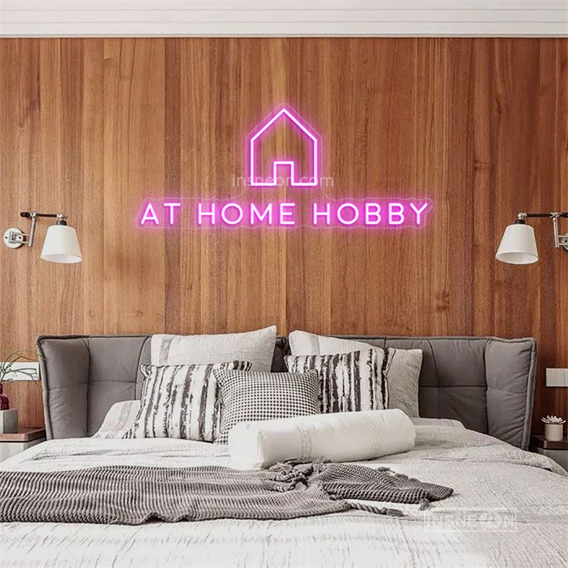 AT HOME HOBBY Led Custom Neon Sign