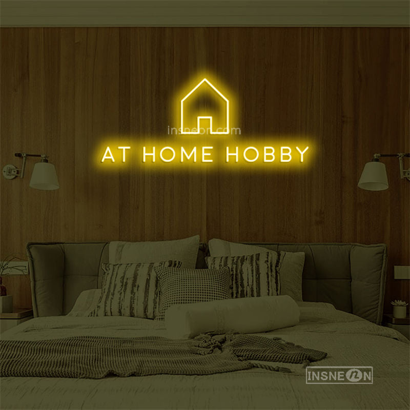 AT HOME HOBBY Led Custom Neon Sign