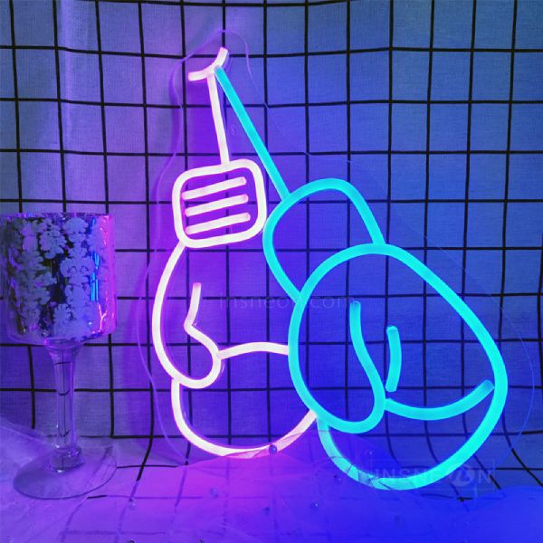 'Boxer' Neon Sign