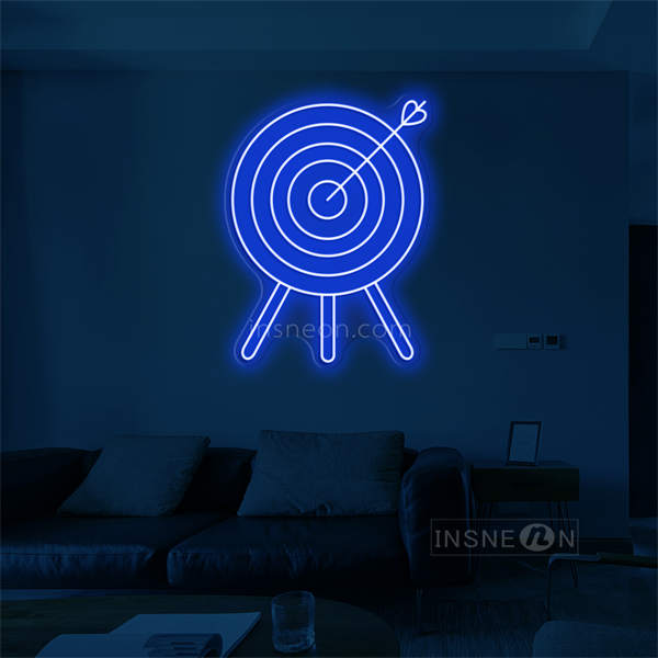 'Bull's-eye' LED Neon Sign